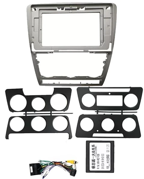 SKODA OCTAVİA 2007-2014 10 İNÇ MULTİMEDİA ÇERÇEVESİ ürün görseli 1