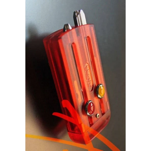 Slot Kırmızı Anahtarlık Anahtar Kabı 4 adet Boncuklu