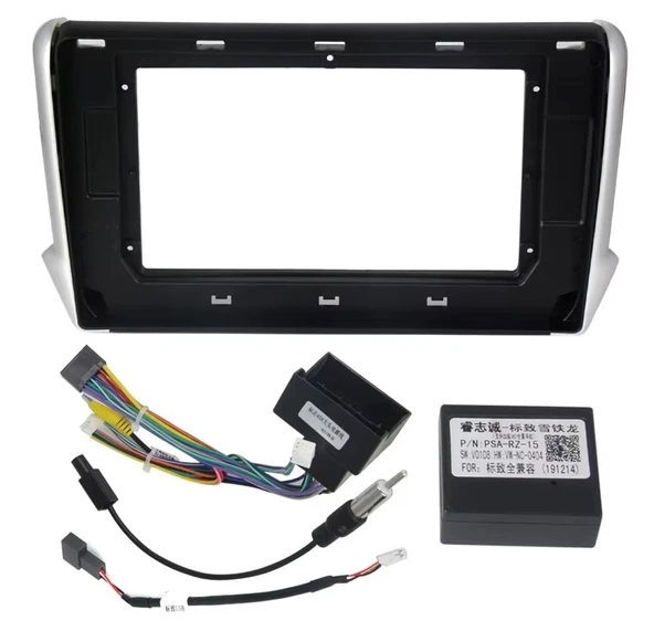 PEUGEOT 2008 PEUGEOT 308 PEUGEOT 208 2016-2019 9 İNÇ MULTİMEDİA ÇERÇEVESİ ürün görseli 1