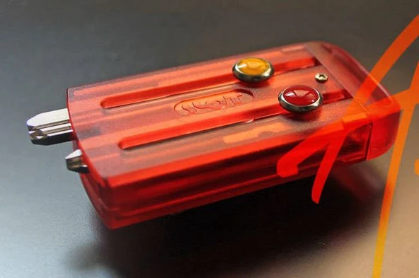 Slot Kırmızı Anahtarlık Anahtar Kabı 4 adet Boncuklu - 5