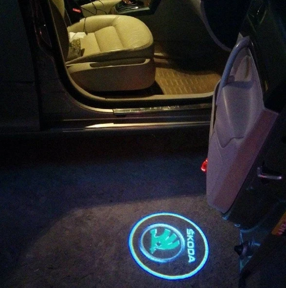 KAPI ALTI LOGO SKODA OCTAVİA - Resim 2