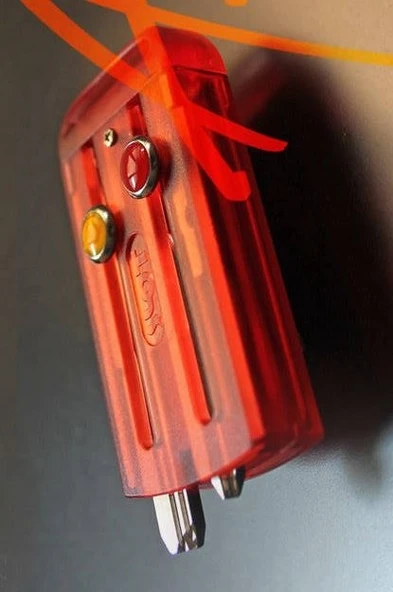 Slot Kırmızı Anahtarlık Anahtar Kabı 4 adet Boncuklu - 6