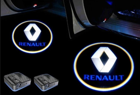 RENAULT KAPI ALTI IŞIKLI LOGO - 2