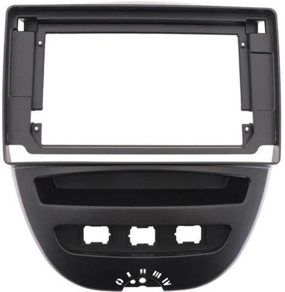 PEUGEOT 107 2005-2014 10 İNÇ MULTİMEDİA ÇERÇEVESİ ürün görseli 1