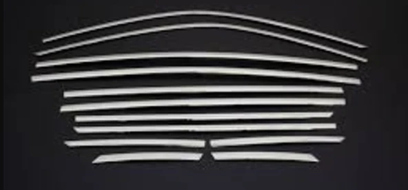 SEAT LEON 2014-2020 KROM CAM ÇERÇEVESİ ALT ÜST TAKIM KCÇ05 ürün görseli 1