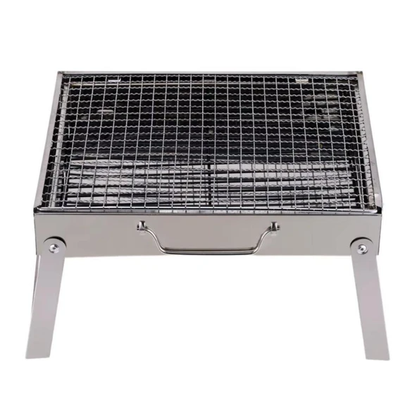 Portatif Katlanabilir Mangal - Madfox Roadtrip BBQ - Silver - 547306 - 3