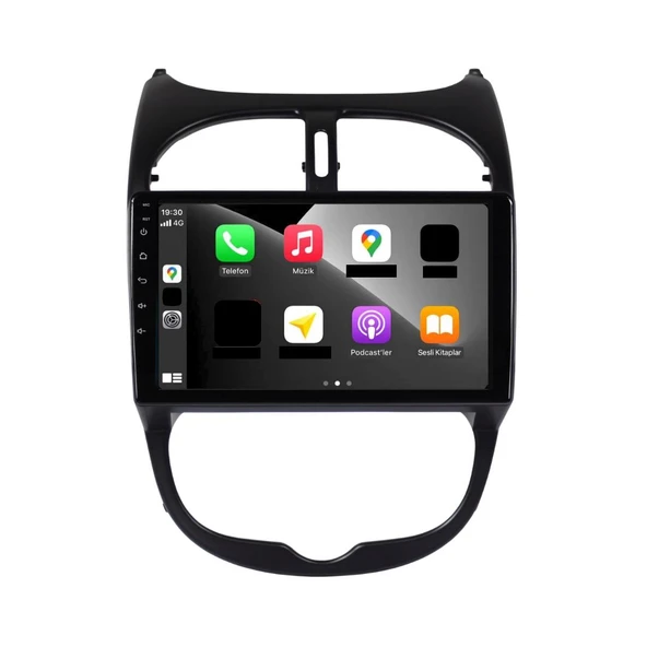 Peugeot 206 Android Multimedya Sistemi 2-32 Myway (1998-2010) - Resim 4