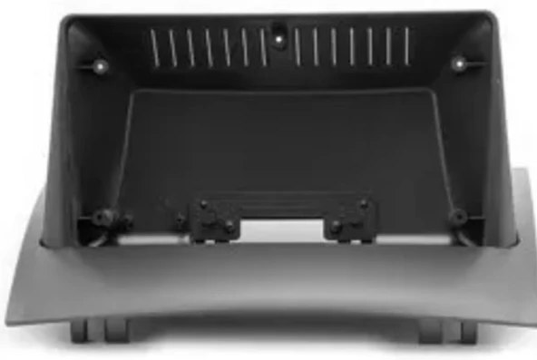 RENAULT MEGANE 2 2004-2008 9 İNÇ MULTİMEDİA ÇERÇEVESİ ürün görseli 1