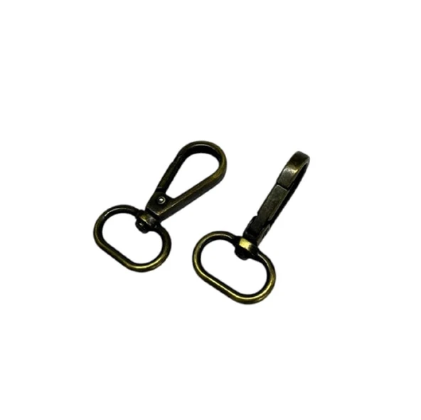 İthal Badem Anahtarlık Kancası 2cm 2 Adet Deri El Aleti - 4