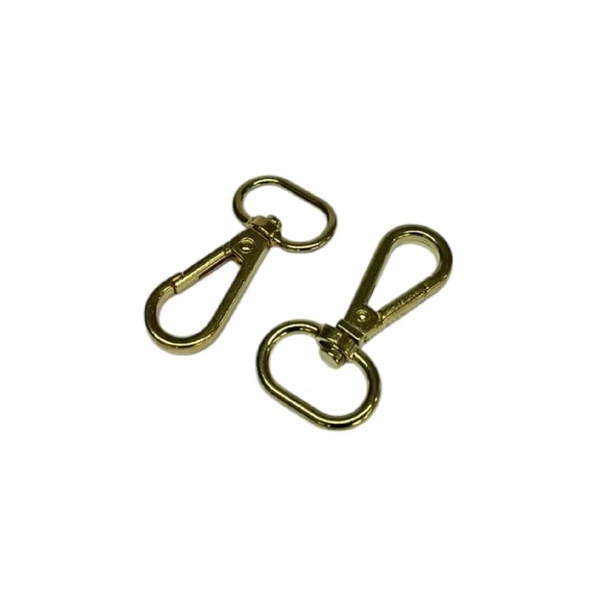 İthal Badem Anahtarlık Kancası 2cm 2 Adet Deri El Aleti - 12