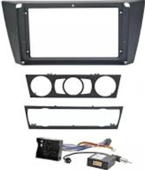 BMW E90 BMW E92 BMW E93 2005-2012 9 İNÇ MULTİMEDİA ÇERÇEVESİ ürün görseli 1