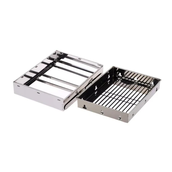 Portatif Katlanabilir Mangal - Madfox Roadtrip BBQ - Silver - 547306 - 5