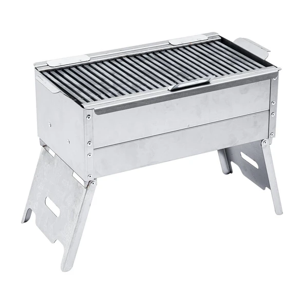 Katlanır Ayaklı Mangal - Argeus - Paslanmaz - Mühürleme Izgaralı - Kül Hazneli - 3