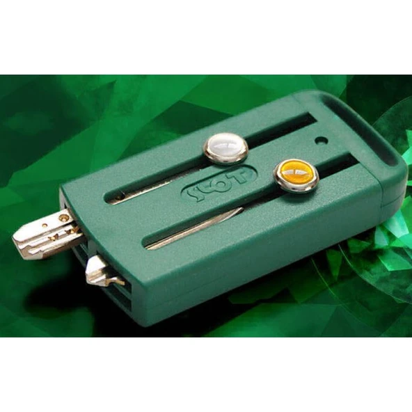Slot Yeşil Anahtarlık Anahtar Kabı 4 adet Boncuklu - 3