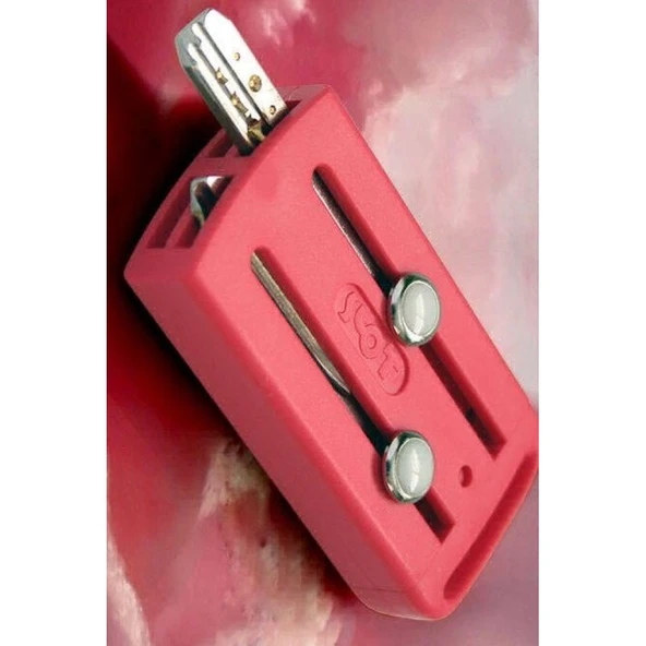 Slot Pembe Anahtarlık Anahtar Kabı 4 adet Boncuklu