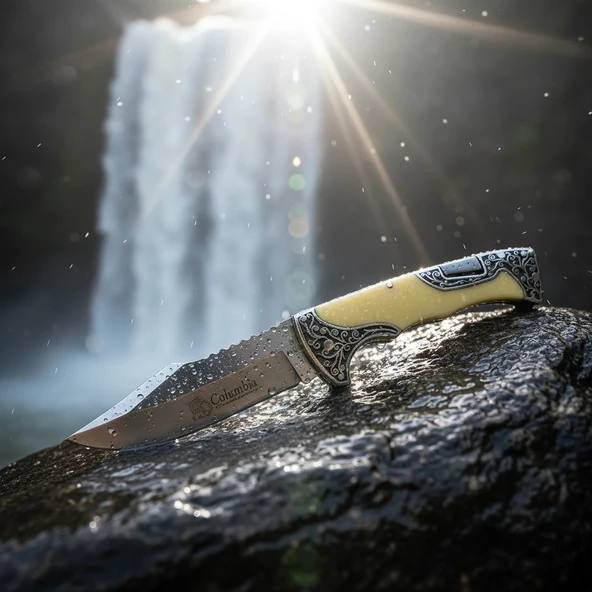 Columbia Sedef Çakı A3157-C- 23 CM ürün görseli 1