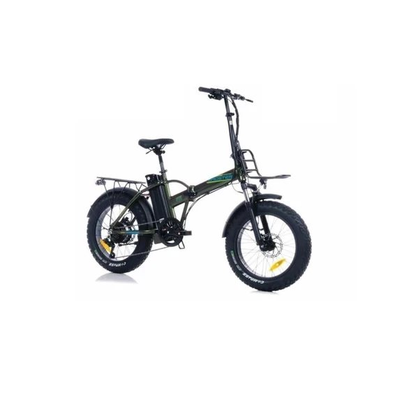 CORELLİ BROSTER MOONER FAT BIKE ELEKTRİKLİ KATLANIR BİSİKLET 42CM HD 20 JANT 7 VİTES METALİK YEŞİL ürün görseli