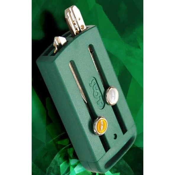 Slot Yeşil Anahtarlık Anahtar Kabı 4 adet Boncuklu