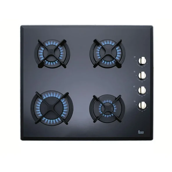 TEKA OCAK PAC 60 HL LUX 4G AI AL CI SİYAH (CHEF 7) - 1