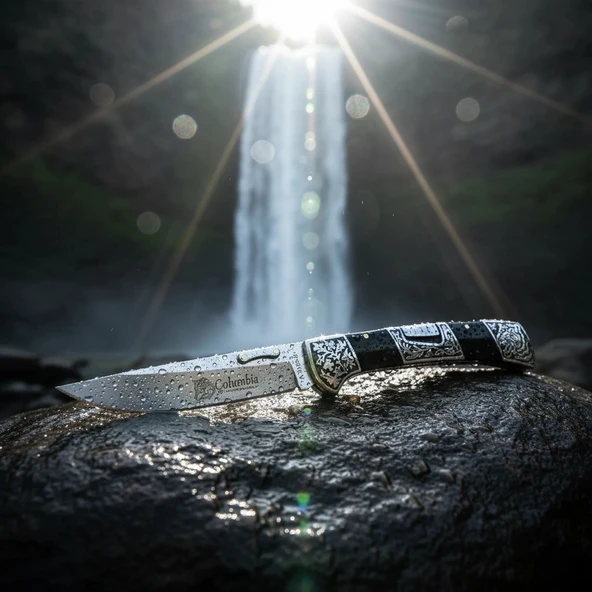 Columbia Kahve Çakı A-3159-B 24 CM