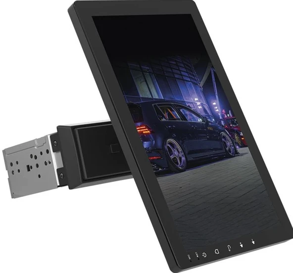 FORX X-9102A 360 DERECE DÖNEBİLEN MANUEL ANDROİD TEYP - Resim 5