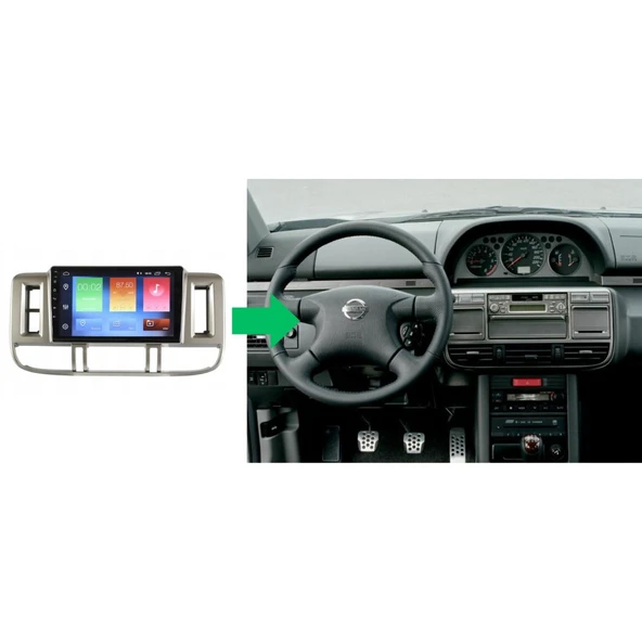 Nissan X-Trail Android Multimedya Sistemi 2-32 Myway (2002-2004) ürün görseli 1