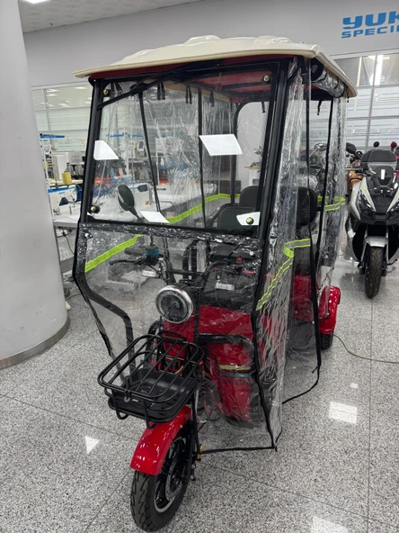 Üç Tekerli Elektrikli Motor Brandası-Çatısı