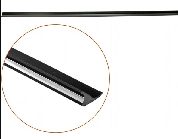 BAGAJ SPOİLER 135 CM Siyah-Krom ürün görseli 1