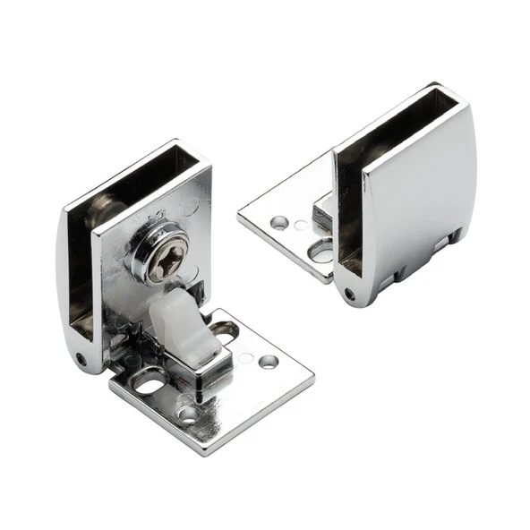 Cam Kapak Menteşesi 1 Takım Dolap Kapak Bağlantı Aparatı Mobilya Menteşe Sistemleri Krom Metal ürün görseli