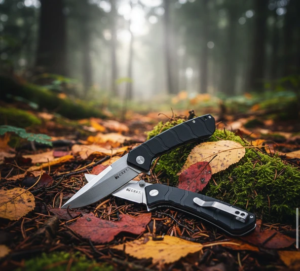 Crkt Hops Bugs WD-035 D2 Çelik Soft Kabze Otomatik Kamp Çakısı - 2