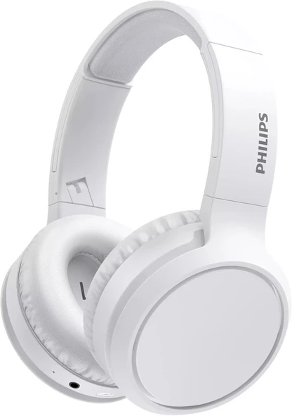Philips TAH5205 Kablosuz Kulak Üstü Kulaklık (Bold Bass) Beyaz - 29 saat - 1