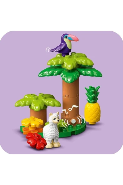 LEGO ® DUPLO® Vahşi Dünya Hayvanları 10975 - 2 Yaş ve Üzeri Çocuklar için Yapım Seti (142 Parça) - 4