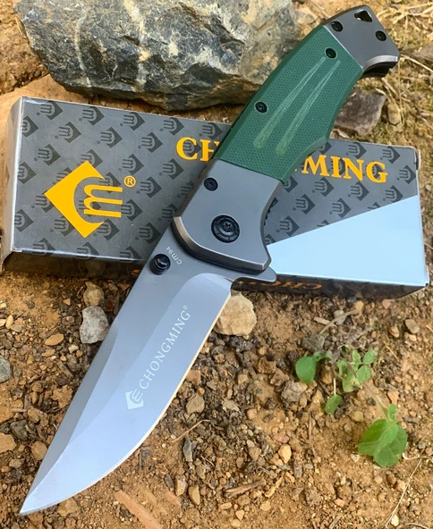 Chongming CM-94 Haki Survival Otomatik Kamp Çakısı