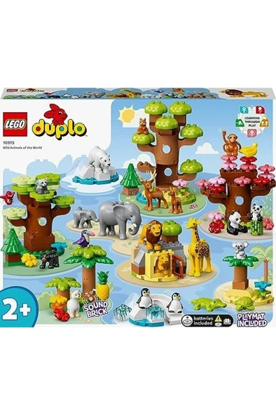 LEGO ® DUPLO® Vahşi Dünya Hayvanları 10975 - 2 Yaş ve Üzeri Çocuklar için Yapım Seti (142 Parça) - 5