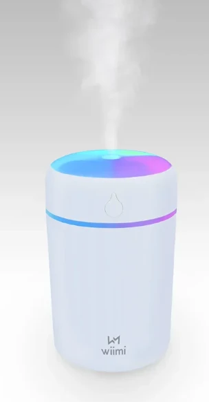 Wiimi 400 ml Ultrasonik Hava Nemlendirici Buhar Makinesi Ve Aroma Difüzörü Kokulu