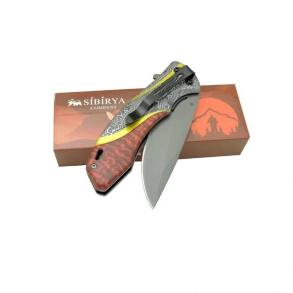 Sibirya Yellow Hunter Knife S-2003 20,5 CM - Resim 2