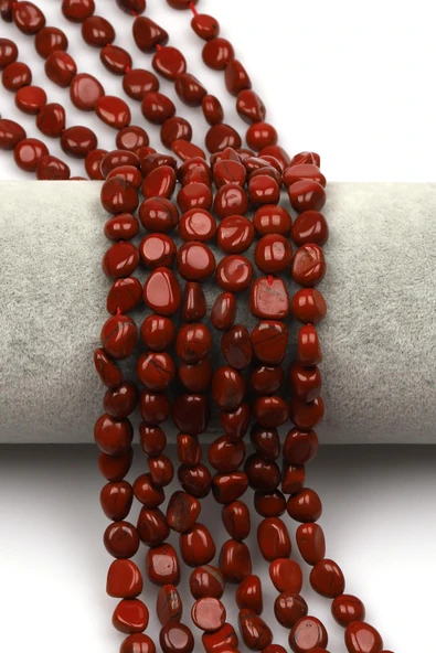 Jasper Doğal Taş Dizi 6 x 8 mm Mercimek Kesim ürün görseli