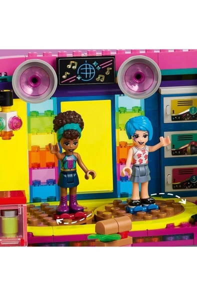 LEGO ® Friends Patenli Disko Salonu 41708 - 7 Yaş ve Üzeri için Oyuncak Yapım Seti (642 Parça) - 6