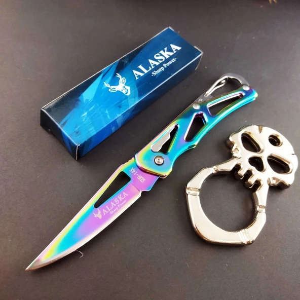 Alaska Mini Çakı Hediyeli Kamp Çakısı ürün görseli 1