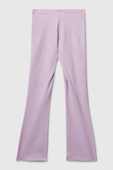 United Colors of Benetton Kız Çocuk 3DKECF037-25K İspanyol Tayt lila - Resim 2