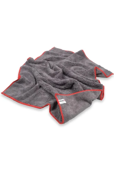 Silver Home Jumbo Mikrofiber Süper Emici Havlu Kurulama Temizlik Bezi - Gri - 50x70 Cm. - 5 Adet - Resim 3