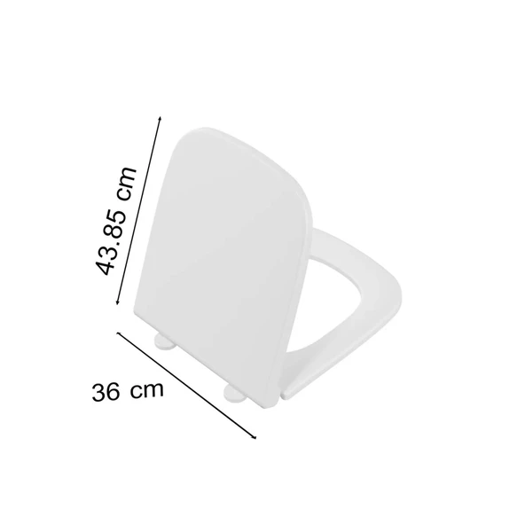 Vitra S20 Soft Klozet Kapağı147-003-909 Beyaz - 5