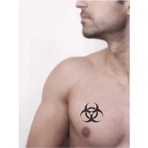 Yaklaşmayın! Tattoo Geçici Dövme Şablonları Kına Kalıpları - 2