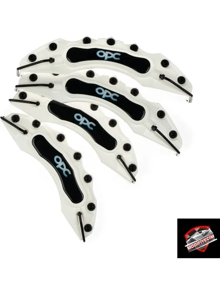 OPEL CORSA D UYUMLU BEYAZ OPC KALİPER KAPAĞI ürün görseli