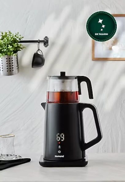 Homend Royaltea Cooltouch 1795H Konuşan 1800 W Çay Makinesi ürün görseli