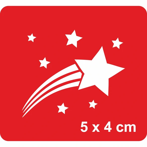 Yıldız Kayması Tattoo Geçici Dövme Şablonları Kına Kalıpları ürün görseli 1