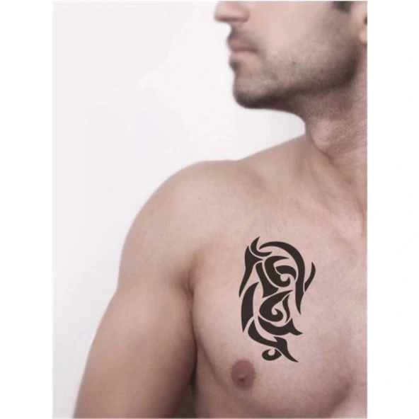 Tribal 201 Tattoo Geçici Dövme Şablonları Kına Kalıpları - Resim 2