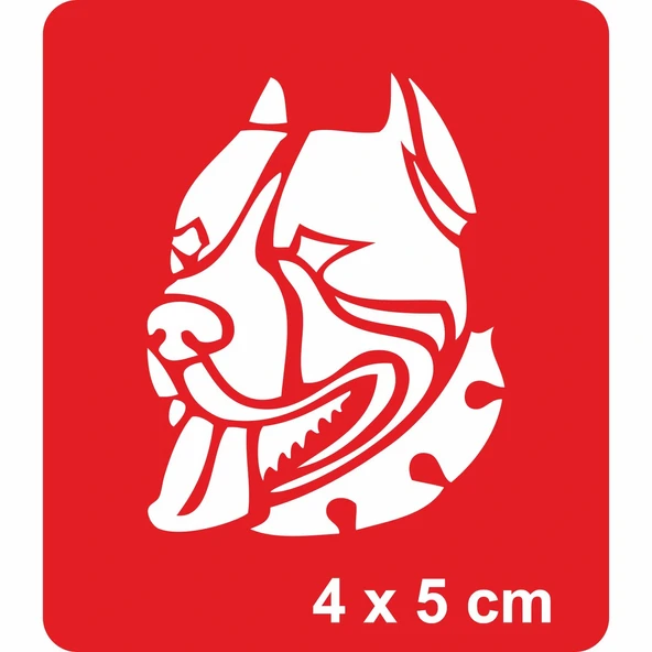 Dikkat Köpek Var! Tattoo Geçici Dövme Şablonları Kına Kalıpları ürün görseli 1