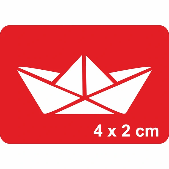 Kağıttan Gemi Tattoo Geçici Dövme Şablonları Kına Kalıpları ürün görseli 1