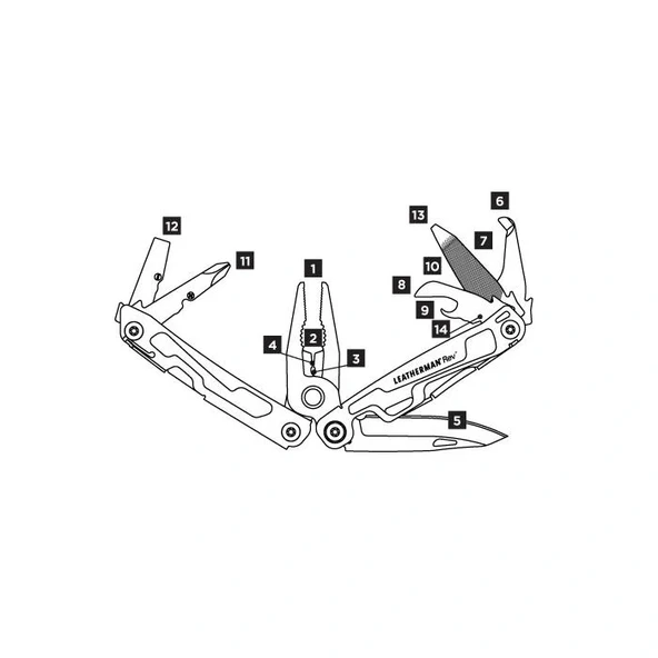 Leatherman Rev Pense 832131 - Resim 2